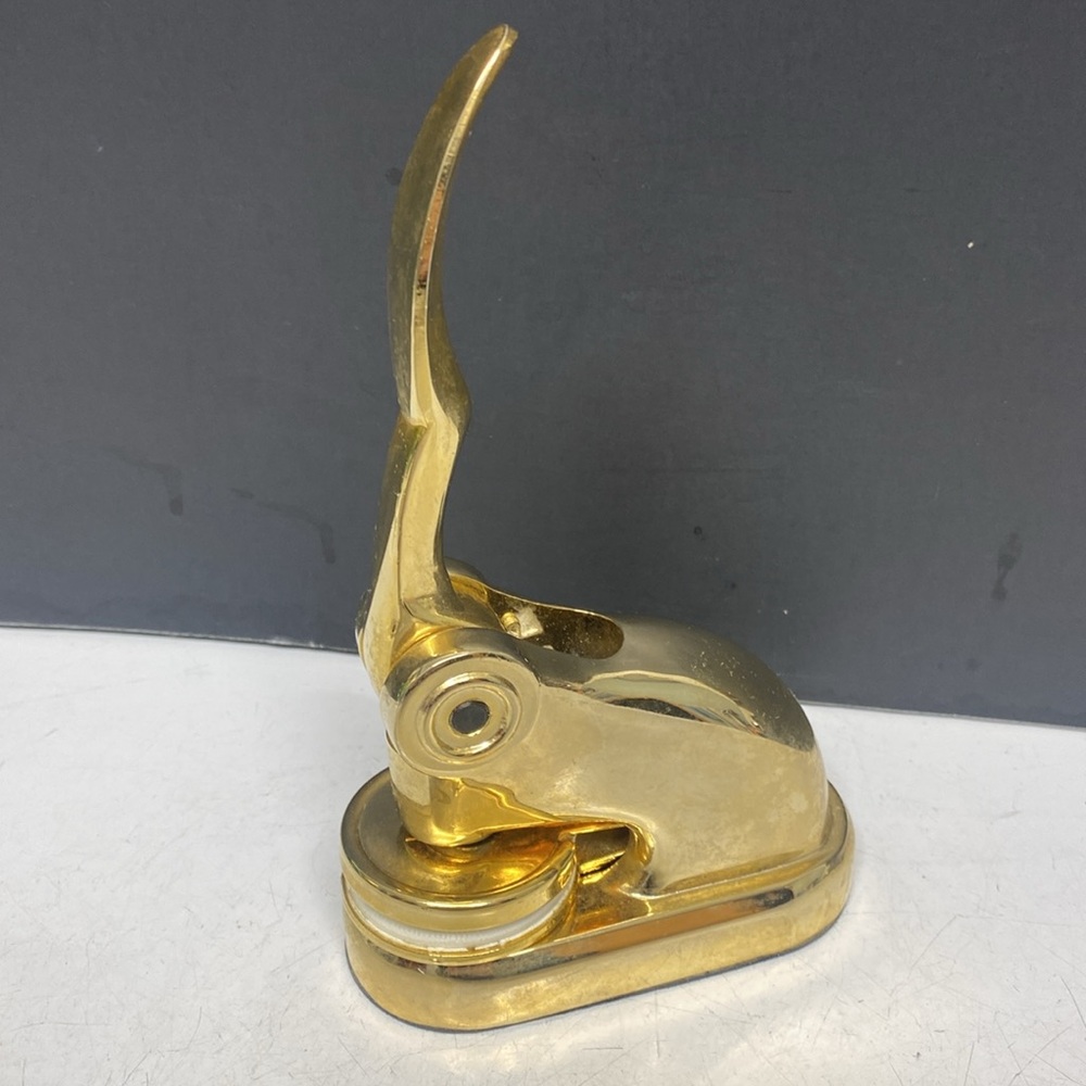 Royal Mark Embosser D'Elegance Gold Personal Manual Stamper
